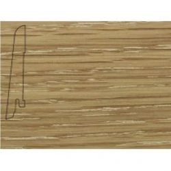 Плинтус шпонированный Педрос / Pedross Дуб затертый 80 х 16 мм