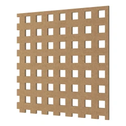 Перфорированная панель Cosca Квадро 10-20 680х1000мм ХДФ