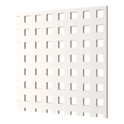 Перфорированная панель Cosca Квадро 10-20 680х1000мм ХДФ