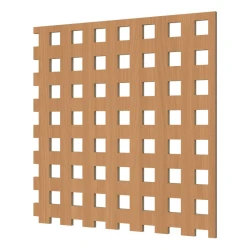 Перфорированная панель Cosca Квадро 10-20 680х1000мм ХДФ