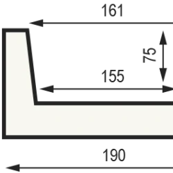 Балка Уникс СС3 из полиуретана