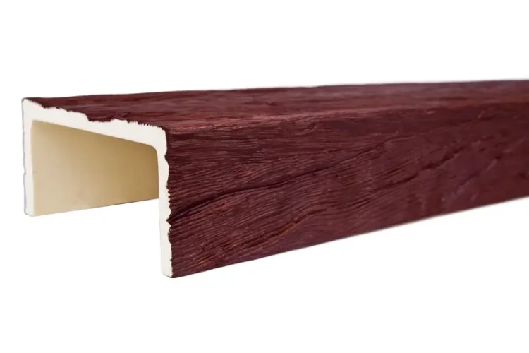 Балка Уникс СС3 из полиуретана Вишня на otdelka1.ru