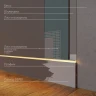 Плинтус полимерный Decor Dizayn DD710 на Otdelka1.ru