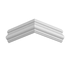 Молдинг белый Ultrawood U 0002p 2000x14x45