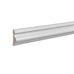 Молдинг белый Ultrawood U 0002p 2000x14x45