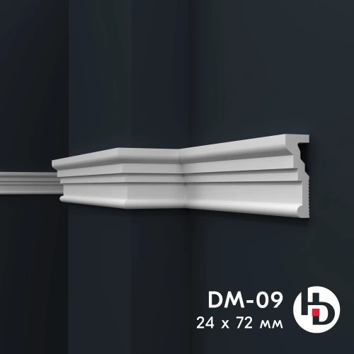 Молдинг ПРАЙМДЕКОР HDXPS DM09 на Otdelka1.ru