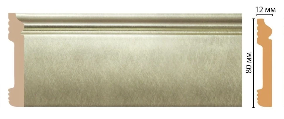 Плинтус напольный Decomaster D005-373