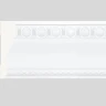 Плинтус Cosca потолочный 110 Белый мат 2400 мм T110(1)/W27 на otdelka1.ru