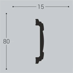 Молдинг Bello Deco XPS М8 80x15