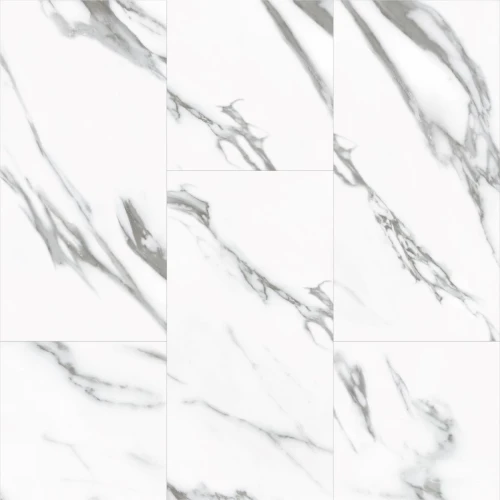 Кварц-виниловая плитка Fargo Stone LVT 48105-02 Мрамор Калакатта на Otdelka1.ru