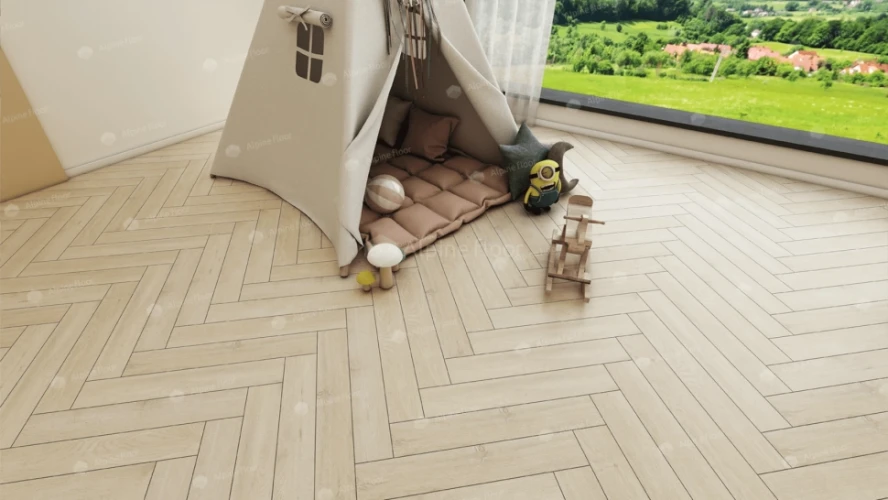 Ламинат Alpine Floor Herringbone 10 LF107-03 Дуб Лацио на Otdelka1.ru