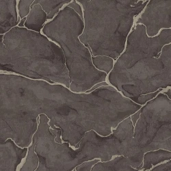 Обои МОФ Malex design Тароко 4277-9 чёрно-золотой