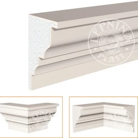Фасадный карниз LepninaPlast КВ-330/1 на otdelka1.ru