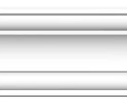 Плинтус потолочный Decomaster D124