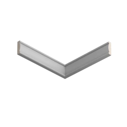 Молдинг белый Ultrawood U 0006p 2000x9x30