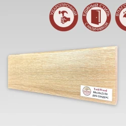 Плинтус МДФ Teckwood 80 мм Дуб Сондерс