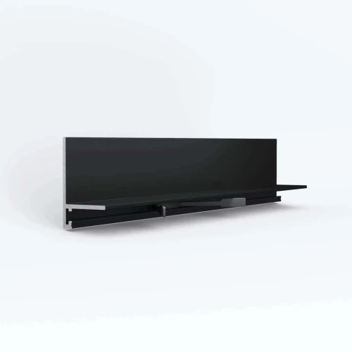 Микроплинтус Laconistiq L Max Черный анодированный на otdelka1.ru