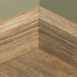 Плинтус массивный Паркетофф / Parketoff Дуб брашированный юкон