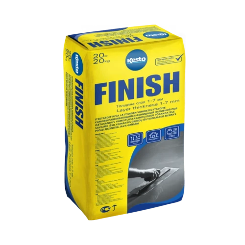 Наливной пол Kesto Finish 20кг на Otdelka1.ru