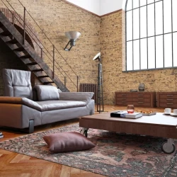 Дизайнерская настенная пробка Фоментарино / Fomentarino Muro collection Ardesia Natura