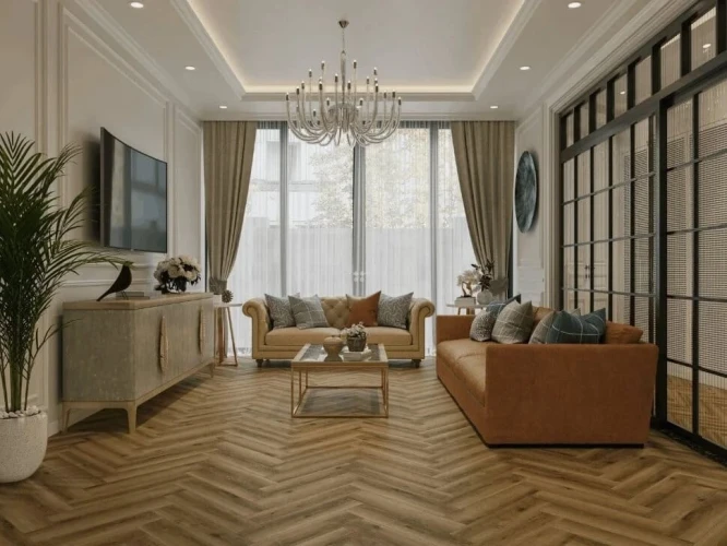Кварц-виниловый ламинат Ensten Valland Parquet ECO 103-12 Крит на Otdelka1.ru