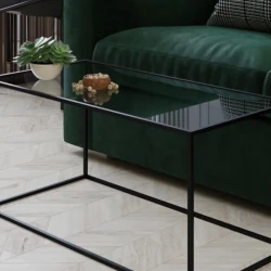 Кварц-виниловая плитка Винилам / Vinilam Chevron Glue RI4777CL7 Шеврон Бриссак