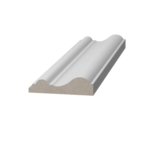 Молдинг белый Ultrawood U 0009p 2000х55х15 на Otdelka1.ru