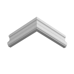 Молдинг белый Ultrawood U 0009p 2000x15x55