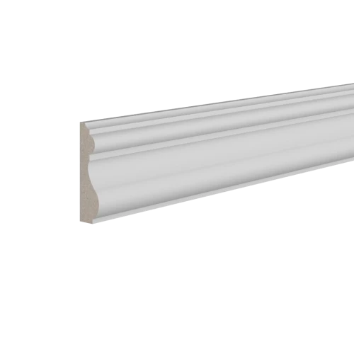 Молдинг белый Ultrawood U 0009p 2000х55х15 на Otdelka1.ru