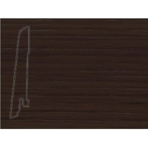 Плинтус шпонированный Педрос / Pedross Дуб кофе 80 х 16 мм