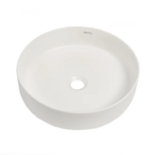 Раковина Royce Поло RCW-142802WH накладная, белый на Otdelka1.ru