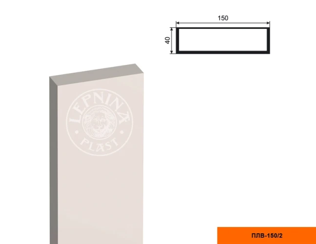 Составная пилястра тело LepninaPlast ПЛВ-150/2 на otdelka1.ru