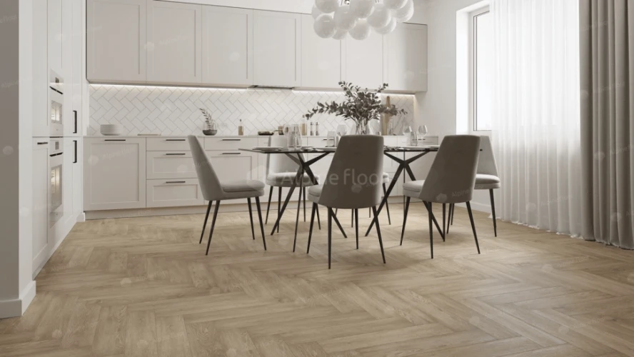 Кварц-виниловый ламинат Alpine Floor Parquet Premium ECO 19-3 Дуб Ваниль Селект на otdelka1.ru
