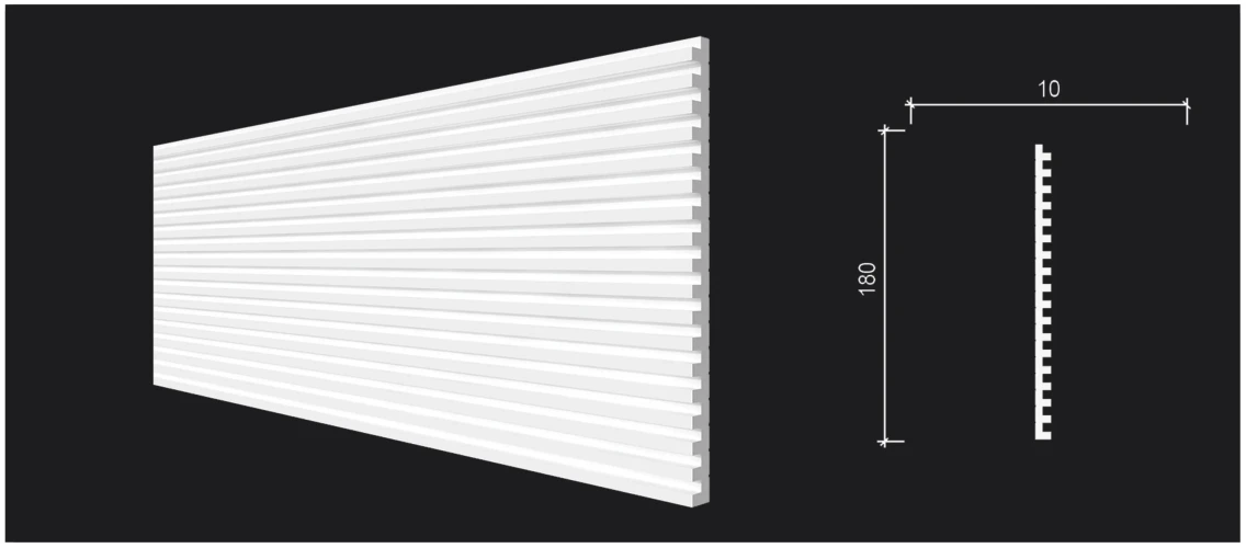 Стеновая панель 3D Decor Dizayn DD905 3м на otdelka1.ru