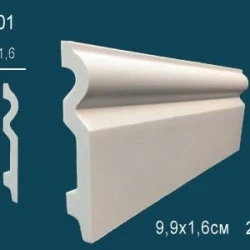 Молдинг гладкий Перфект AD401F