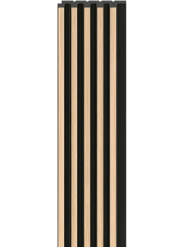 Панель LINERIO S-LINE NATURAL BLACK ( Дерево на черном фоне ) на Otdelka1.ru