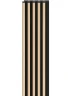 Панель LINERIO S-LINE NATURAL BLACK ( Дерево на черном фоне ) на Otdelka1.ru