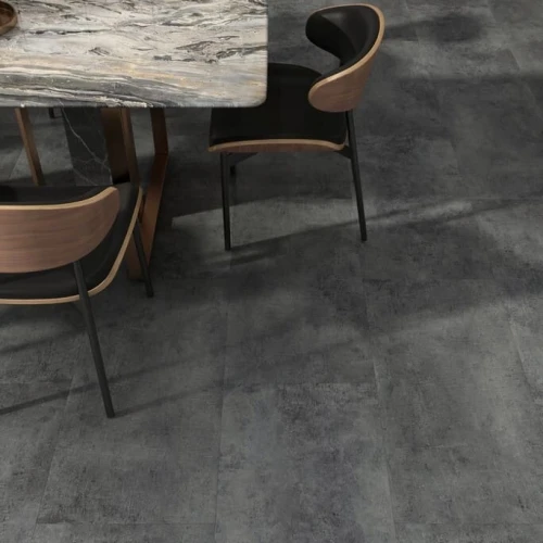 Кварц-виниловая плитка Evofloor Stone Темный Бетон на otdelka1.ru