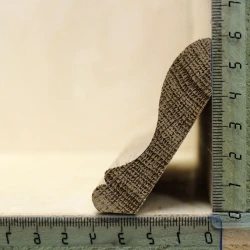 Плинтус-галтель массивный Дуб большая лодочка