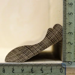 Плинтус-галтель массивный Дуб большая лодочка