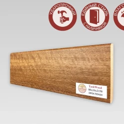 Плинтус МДФ Teckwood 80 мм Орех Пекан