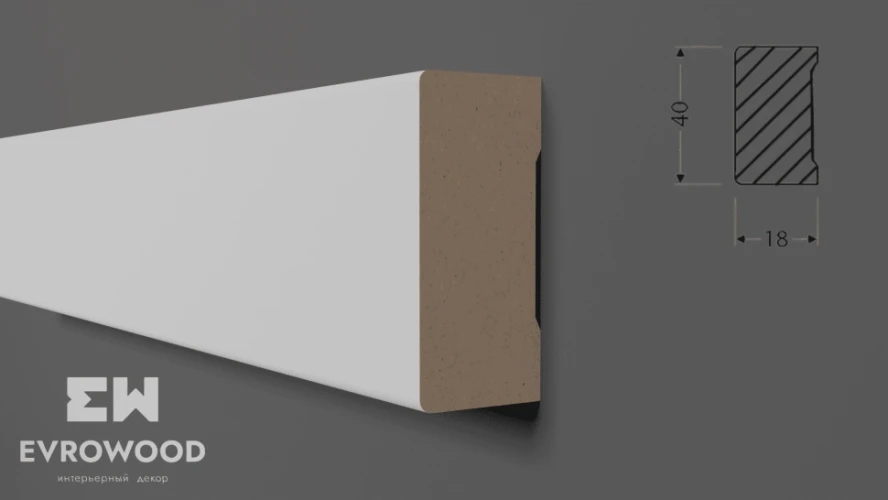 Рейка Evrowood R020 на Otdelka1.ru