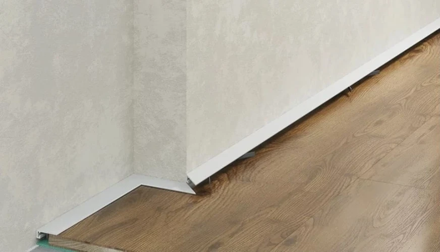 Микроплинтус Laconistiq Micro 11 Mini Белый матовый на otdelka1.ru