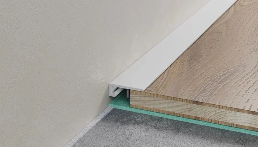 Микроплинтус Laconistiq Micro 11 Mini Белый матовый на otdelka1.ru