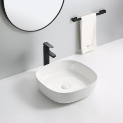 Раковина Royce Сента RCW-143003WH накладная, белый