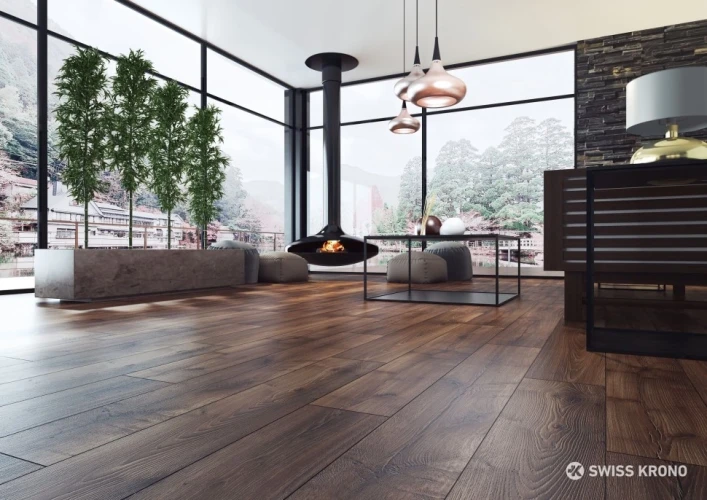 Ламинат Кронопол / Kronopol Aurum Aroma D3882 Barley Walnut на Otdelka1.ru