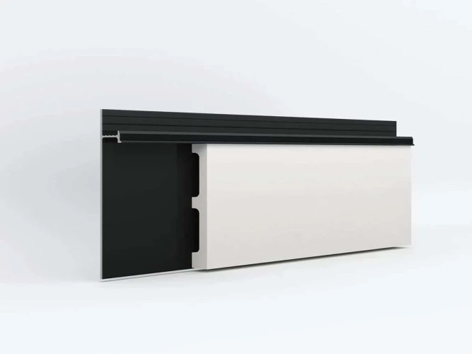 Гибкая вставка Flex для скрытого плинтуса из дюрополимера Laconistiq 100мм на otdelka1.ru