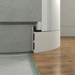 Гибкая вставка Flex для скрытого плинтуса из дюрополимера Laconistiq 100мм