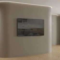 Гибкая вставка Flex для скрытого плинтуса из дюрополимера Laconistiq 100мм