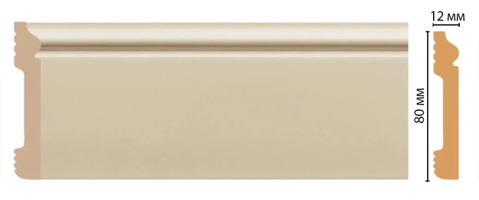 Плинтус напольный Decomaster D005-61 на Otdelka1.ru